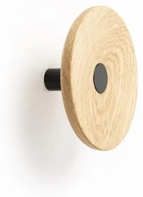 Fogas Viefe ZOOT gomb, 120mm, fa-alumínium, matt fekete + tölgy EI