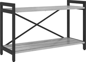 vidaXL Könyvespolc Szürke sonoma 40 x 30 x 85 cm Faanyag