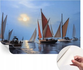 Fotótapéta Fali tapéta Hálószobába és Nappaliba Vitorlás kaland 104x70