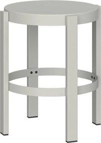 Világosszürke acél ülőke Doon – noo.ma