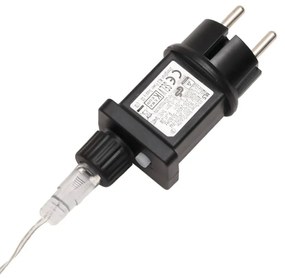 összecsukható fehér karácsonyi lámpa LED-del 43 cm