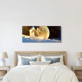 Kép - fagyott buborékok (120x50 cm)