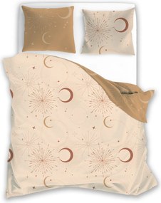 Boho pamut-szatén ágyneműhuzat 140x200 70x90 szett 2 részes