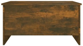 Sonoma tölgy színű szerelt fa dohányzóasztal 80x55,5x41,5 cm