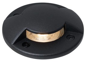 Modern Földi Spotlámpa Fekete GU10 50mm 2-Fényhatás IP65/IP67 - Pince