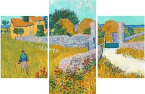 Kép - Vincent van Gogh, Farmhouse in Provence, reprodukciók (90x60 cm)