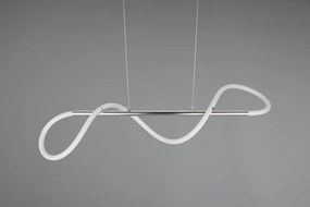 Ezüstszínű fém LED dimmelhető függőlámpa Argos – Reality