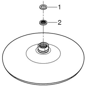 GROHE 26410000 - TEMPESTA 210 mm zuhanyfej fényes króm