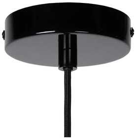 Lucide 30484/28/30 - Csillár zsinóron CORENTIN 1xE27/60W/230V fekete