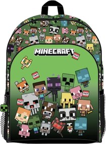 Minecraft Lot of Characters iskolatáska, táska 40 cm