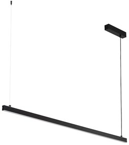 Argon 8835 - LED Csillár zsinóron MIAMI LED/37W/230V 3000K fekete