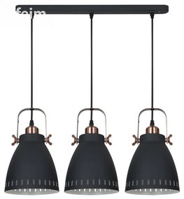 ITALUX MD-HN8026S-3-B+RC - Csillár zsinóron FRANKLIN 3xE27/60W/230V