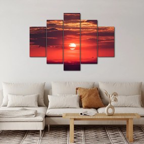 Színes nap képe (150x105 cm)