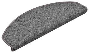 30 db sötétszürke lépcsőszőnyeg 65x24x4 cm