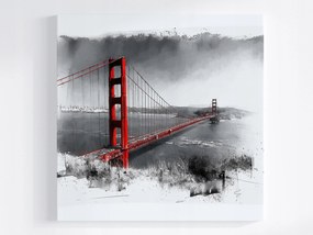Canvas Golden Gate Bridge San Francisco Usa Vászonkép 80x80