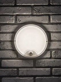 RÁBALUX 77214 LONATO Fali Lámpa Mozgásérzékelővel Fehér IP44