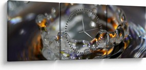 Vízcseppekből készült karkötő képe (órával) (90x30 cm)