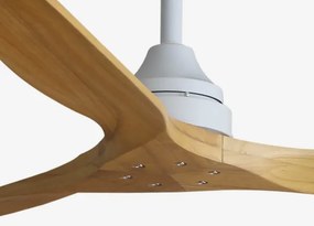 FARO 33728DC - Mennyezeti ventilátor ALO L fa/fehér á. 152 cm + távirányítás