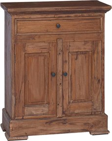 vidaXL Tárolószekrény 63 x 30 x 79 cm Tömör Mahagóni Fa