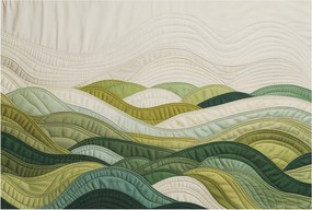 Fotótapéta Flizelin Fal Hálószoba Szövet dombok 104x70 Ragasztó