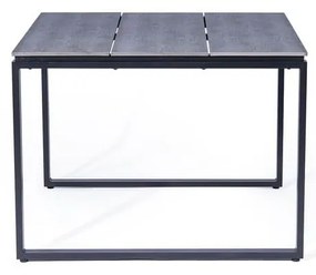 2 db rattan étkezőszék Carla és fekete asztal Strong - Bonami Essentials