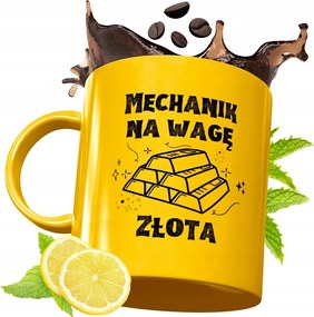 Prémium Arany Bögre Mechanika Ajándék Nyomtatott Fotóval