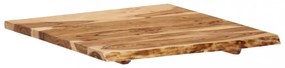 tömör akácfa asztallap 58 x (50-60) x 2,5 cm