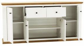 Komód Leoras MZ9 (fehér + grand tölgy). 1017355
