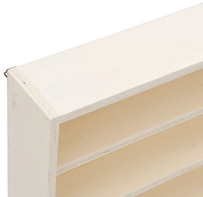 fa gyűjtői vitrin 6 polccal 60x8,5x55cm 60x8,5x55 cm