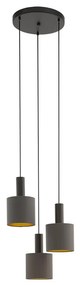 Eglo 97684 - Csillár zsinóron CONCESSA 1 3xE27/60W/230V