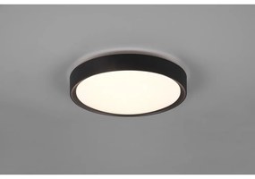 Matt fekete LED mennyezeti lámpa ø 33 cm Clarimo – Trio