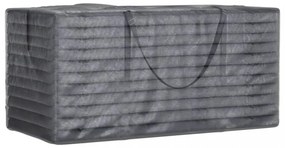 2 db fekete polietilén kerti párnatároló zsák 150 x 75 x 75 cm