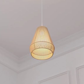 Atmosphera - Csillár zsinóron PALM 1xE27/40W/230V juta