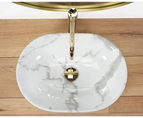 REA-U8001 - Pult fölé helyezhető AMELIA 34,5x48 cm kerámia/márvány dekor