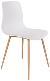 Leon design szék, fehér