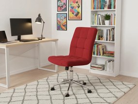 Bordó irodai szék Q-020 VELVET