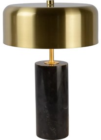 Lucide 34540/03/30 - Asztali lámpa MIRASOL 3xG9/7W/230V fekete/arany