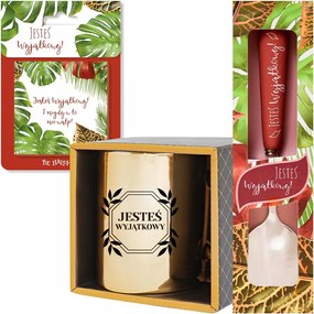 Ajándék Szett Bögre Kanál Mágnes Neki Apa Srác Születésnapra