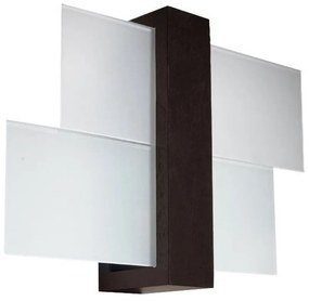 Brilagi -  LED Fali lámpa HERA 1xE27/7,5W/230V wenge