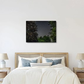 Éjszakai égbolt képe (üvegen) (70x50 cm)