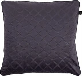 Párnahuzat 45x45 Chic grafit geometrikus velúr Faro