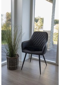 Báránybőr ülőpárna, fekete, 35 cm