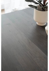 Tölgyfa kerek bővíthető étkezőasztal ø 120 cm Filippa – Rowico