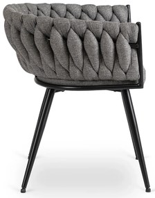 Szürke Fonott Étkezőszék EMPOLI