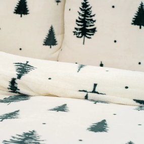 4Home Serene Forest mikroflanel ágynemű, 140 x 200 cm, 70 x 90 cm