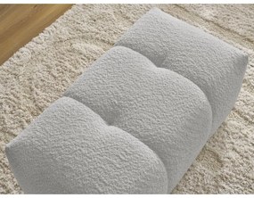 Világosszürke buklé lábtartó Roxelane – Bobochic Paris