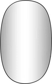 vidaXL fekete falitükör 80x50 cm