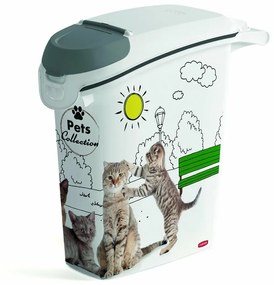 Curver Élelmiszer-tartály, macskamintás, 23 l / 10kg, 10 l