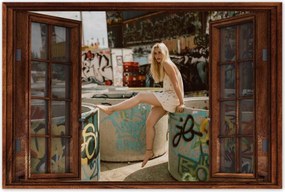 Poszterek 120x80 Graffiti Utcaművészet