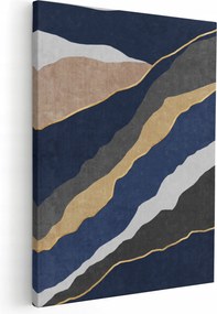 Absztrakt Kép Vászonra Nyomtatva, Hálószobába, 50x70 cm *sokféle mintával*